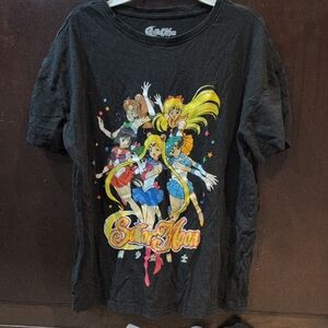 Sailor Moon Kids Graphic Tee - Black